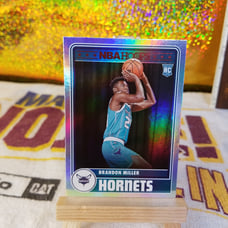 Brandon Miller 2023-24 NBA Hoops Rookie TRIBUTE IMPULSE ULTRA RARE SSP #284 RC