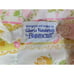 Vintage Gloria Vanderbilt Bloom Craft Curtain Panel Fabric Shower Curtain Floral