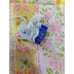 Vintage Gloria Vanderbilt Bloom Craft Curtain Panel Fabric Shower Curtain Floral