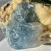 RARE Blue Celestite Yellow Calcite Crystal Cluster Afghanistan UV Celestine Gem