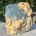 RARE Blue Celestite Yellow Calcite Crystal Cluster Afghanistan UV Celestine Gem
