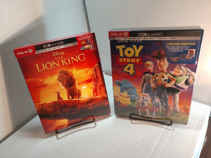 Lion King 2019+Toy Story 4 (4K Discs)NEW