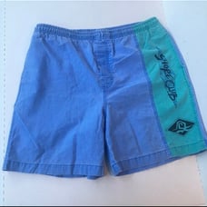 Vintage shore club mens shorts cotton large