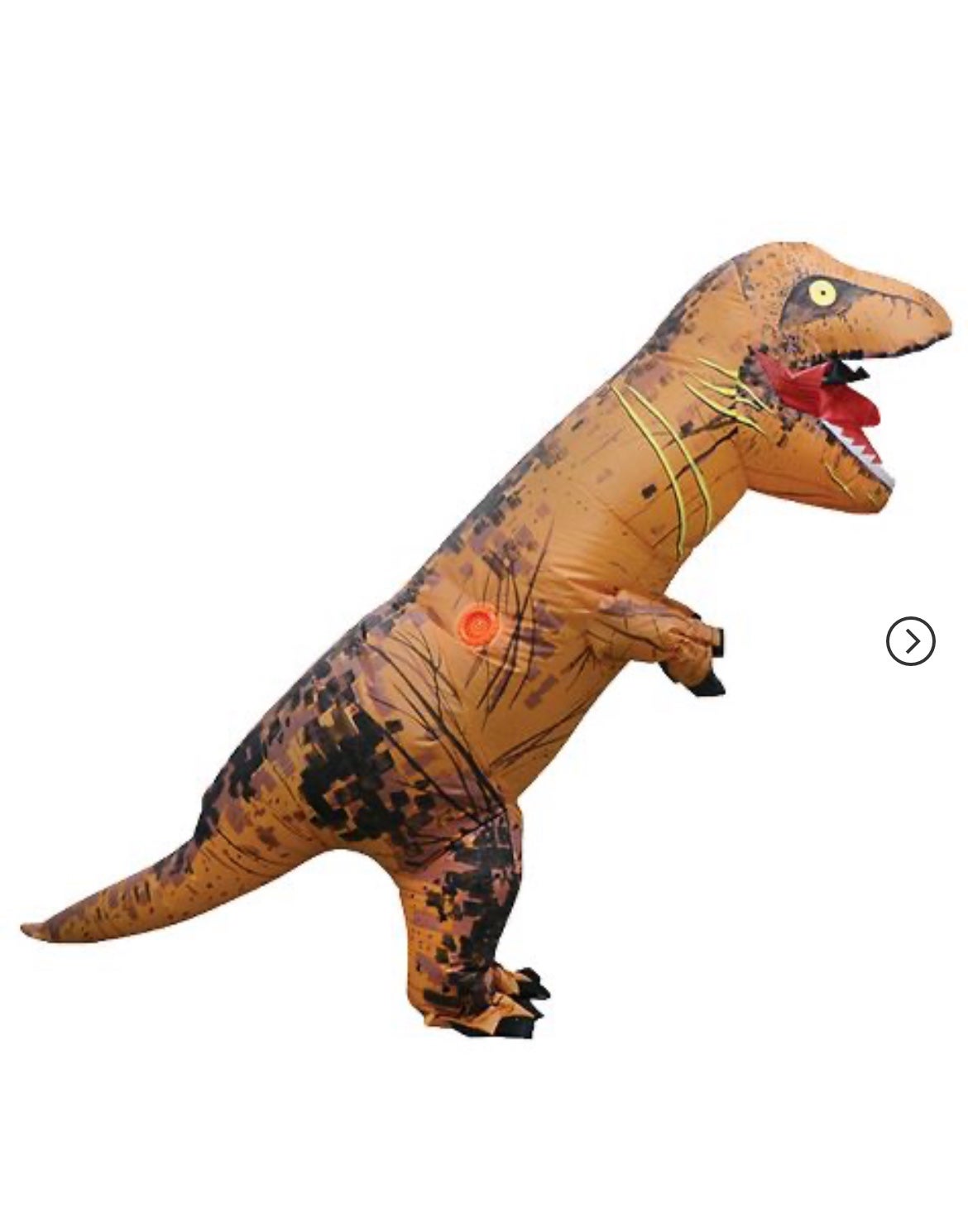 Target Halloween costume - dinosaur trex inflatable large 10-12