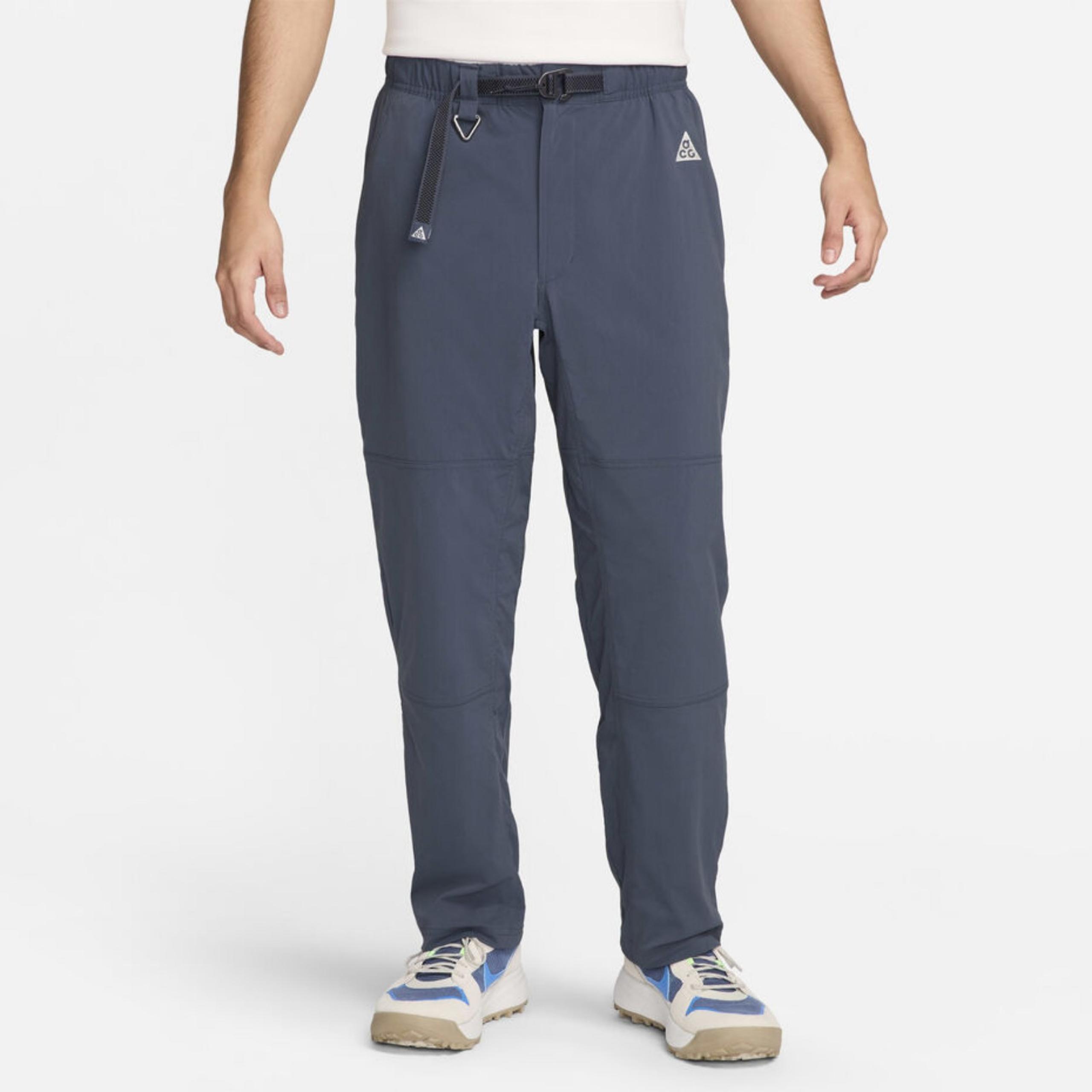 Nike ACG Pants UV Woven Hiking Trousers FN2450-437 Blue $125 Men's Large