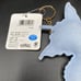 Pokémon Center Vaporeon Rhinestone Keychain Charm Bejeweled NWT