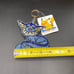 Pokémon Center Vaporeon Rhinestone Keychain Charm Bejeweled NWT