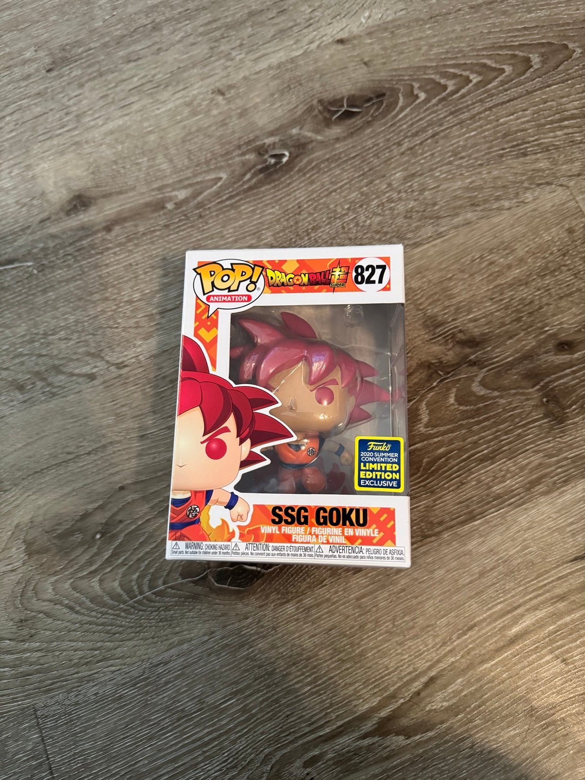 Dragonball Z SSG Goku Shared Exclusive Funko Pop