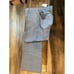 Umpire Pants- Smitty Heather Grey Flat Front Combo Pants