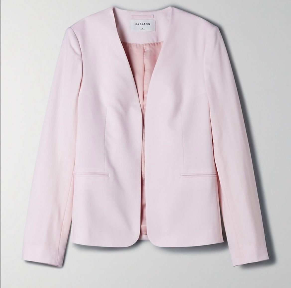 New pink aritzia babaton lexia blazer