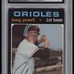 1971 Topps #700 Boog Powell CGC 3