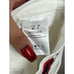 Mother The Looker ankle step fray exposed secret service white jeans womens 27