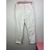 Mother The Looker ankle step fray exposed secret service white jeans womens 27