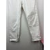 Mother The Looker ankle step fray exposed secret service white jeans womens 27