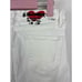 Mother The Looker ankle step fray exposed secret service white jeans womens 27