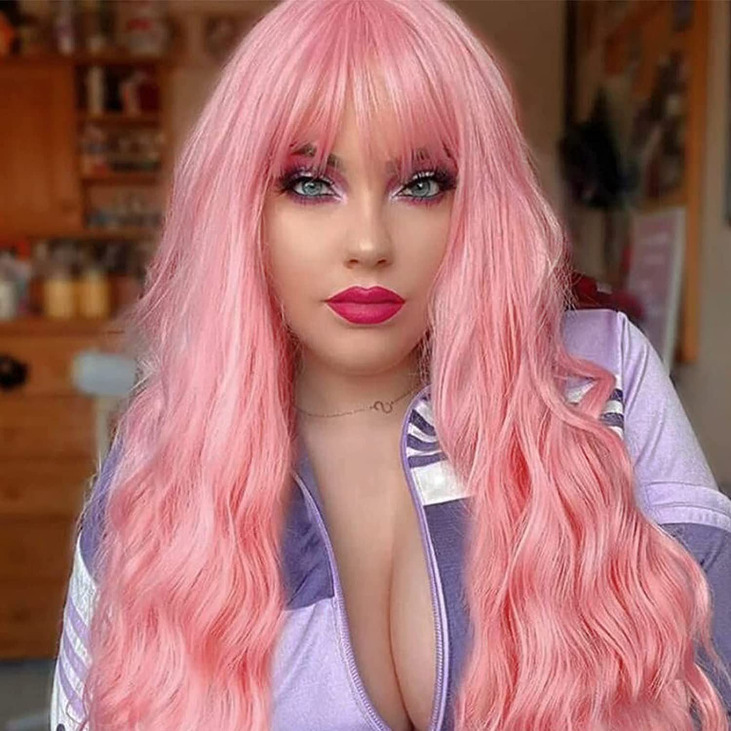 Pink Beauty Full Wig