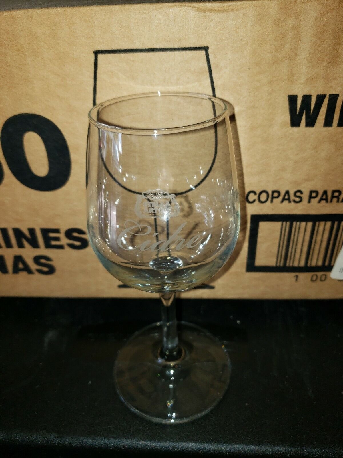 STELLA ARTOIS CIDRE 24 GLASSES 200 mL 6.75 oz 6.25 in. WINE TASTERS 2 DOZEN 8550