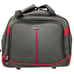 Samsonite Rolling Laptop Bag - Black/Red - Carry Handle + Pull-Along - EUC!