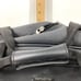 Samsonite Rolling Laptop Bag - Black/Red - Carry Handle + Pull-Along - EUC!