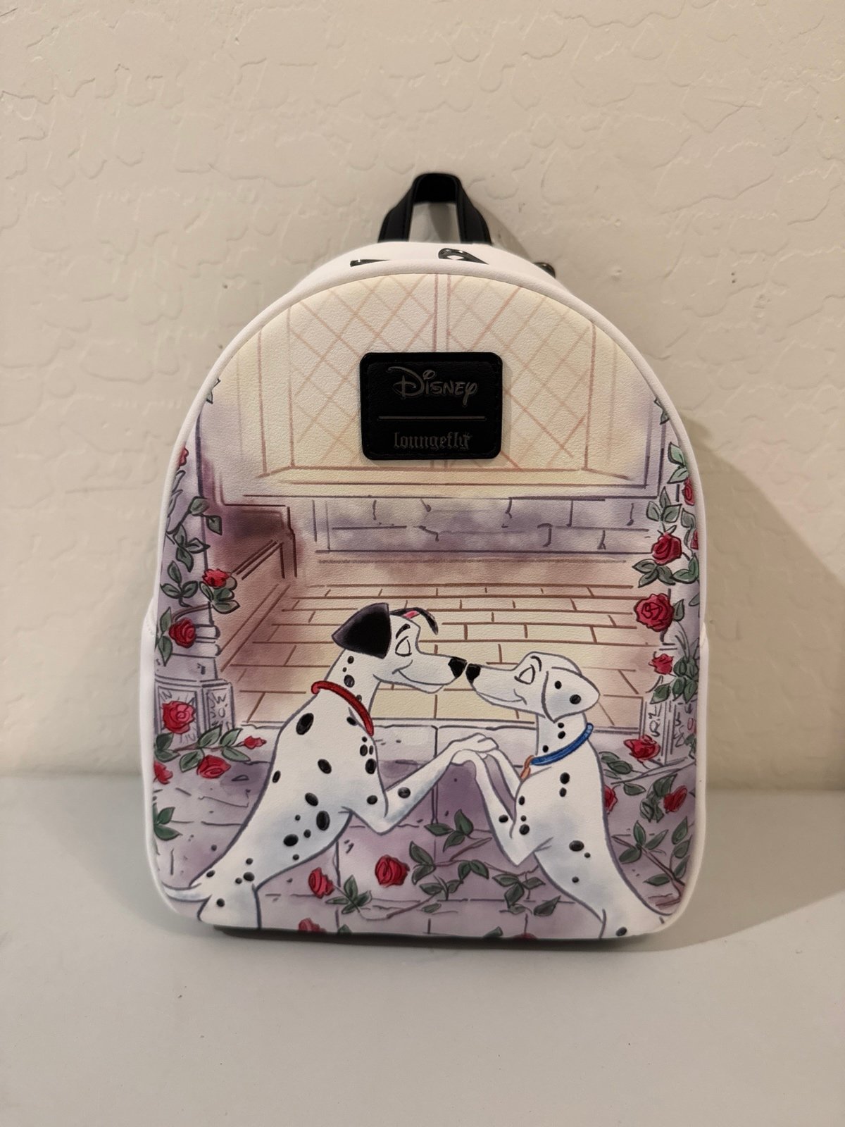 Loungefly Disney 101 Dalmations Pongo & Perdita Mini Backpack NWT