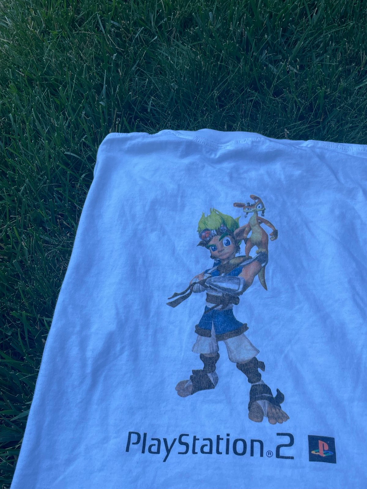 2001 Jak and Daxter PS2 Promo T-Shirt PlayStation 2 Vintage y2k video game