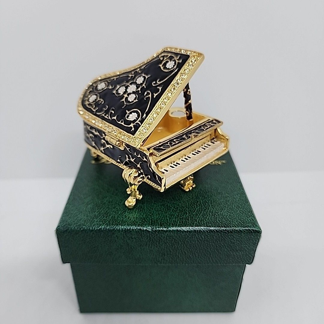 Department 56-Bejeweled Collection Piano Box no: 56.31601 ~ Retired ©2002 ~NIB