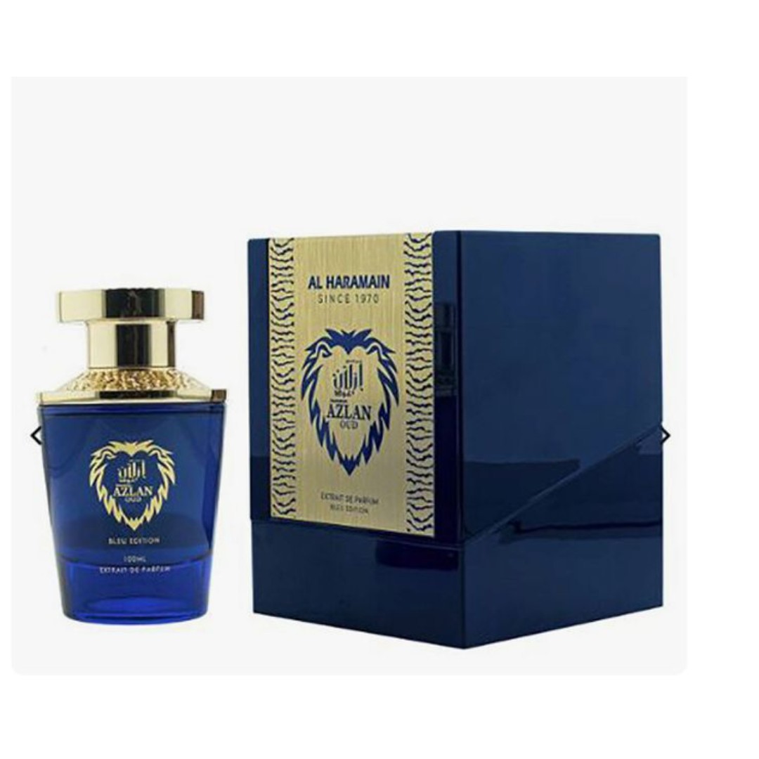 Al Haramain Azlan Oud Bleu Edition EDP 3.4 oz/100ML