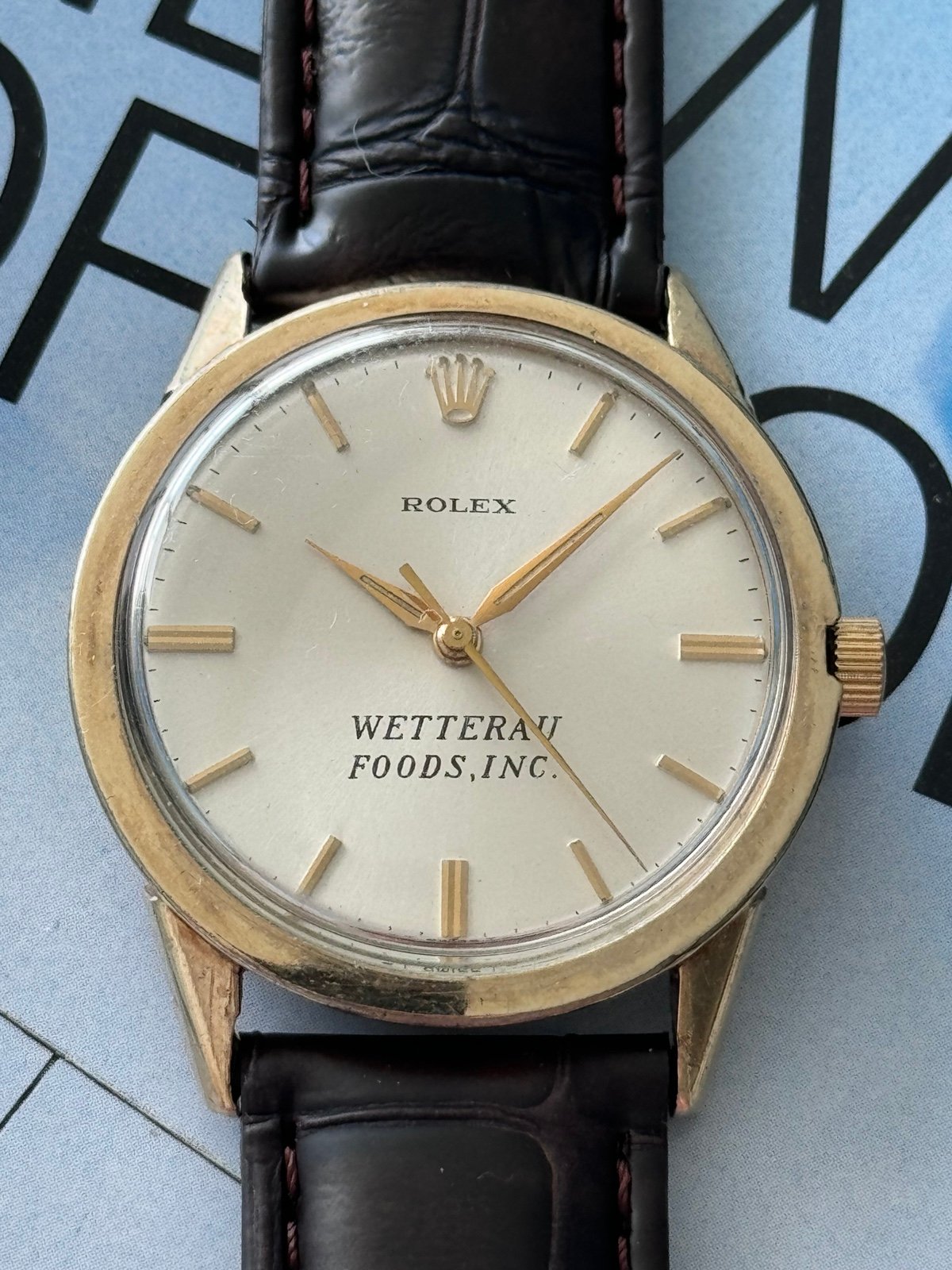 RLX REF. 7002 35MM 14K Gold Filled - OEM RARE DIAL