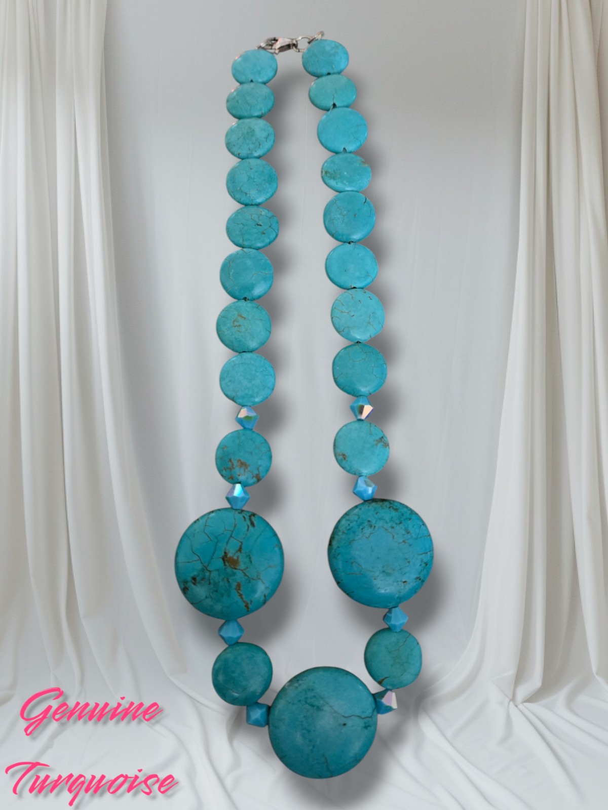 Vintage Genuine Turquoise Necklace