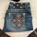 Miss me boyfriend capri jeans