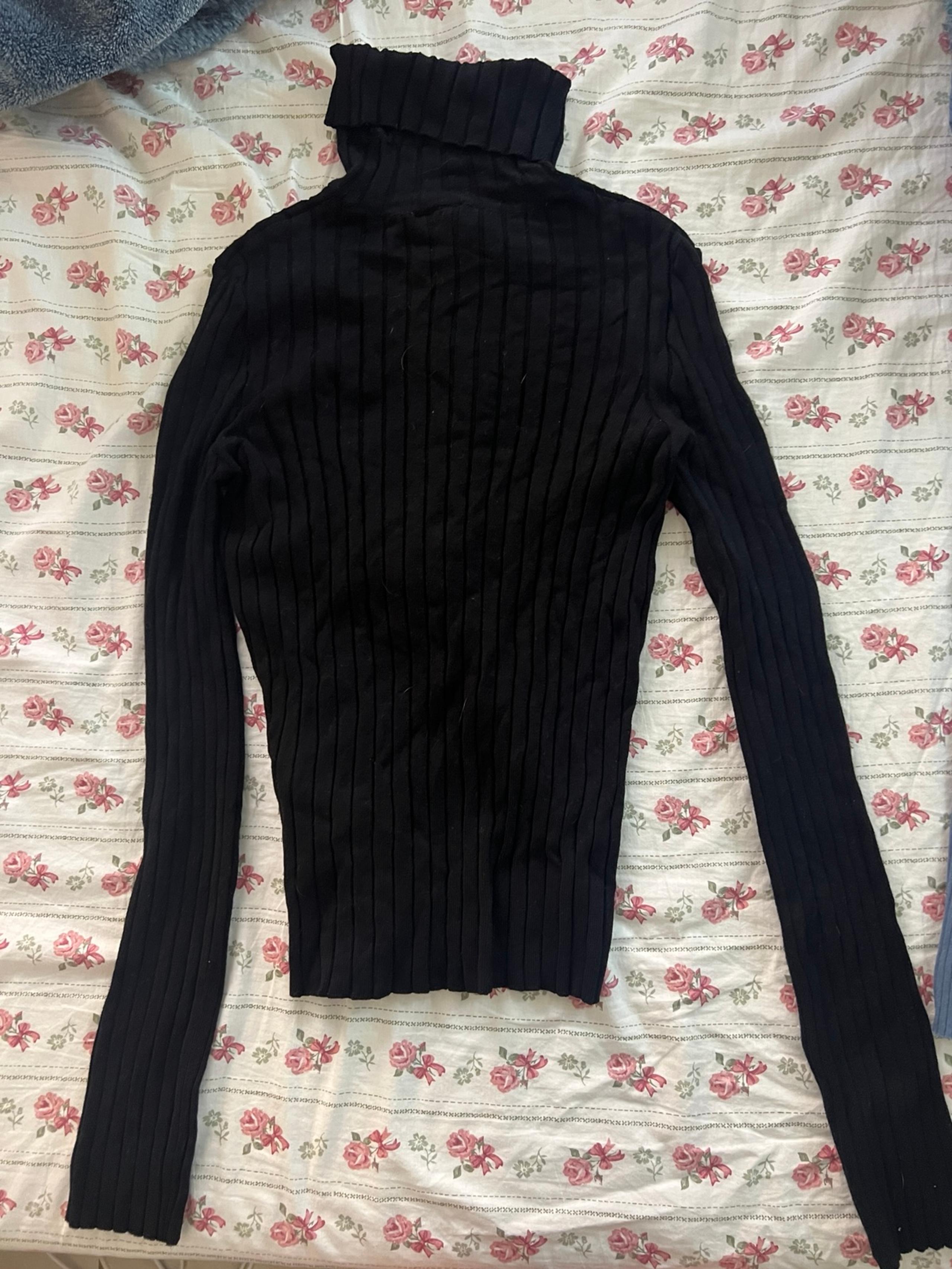 NWT H&M black turtleneck long sleeve