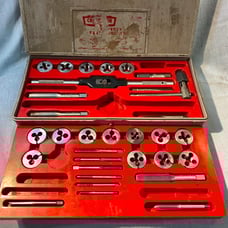 Vintage Craftsman Tap & Dies Set
