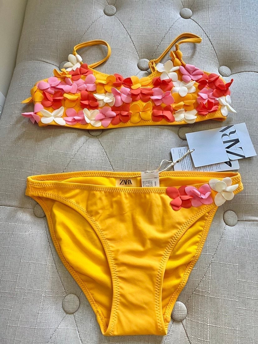New zara big girls 2- piece bikini set