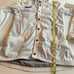 Diesel windbreaker women’s hooded jacket white size Small
