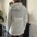 Diesel windbreaker women’s hooded jacket white size Small