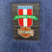 Vintage denim vest with Harley Davidson