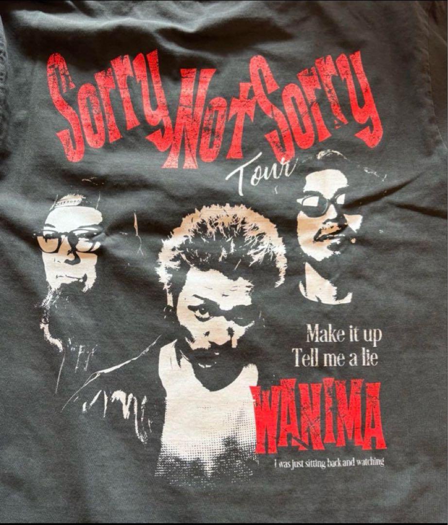 WANIMA SORRY NOT SORRY Tシャツ XLサイズ SNS