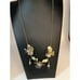 Michael Michaud Pansies Statement Necklace