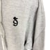 SPIRITUAL GANGSTER SG Monogram Classic Hoodie S Gray Sweatshirt Oversized B20