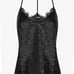 Express Women's Black Sequins race back top with lace The perfect party top