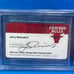 JERRY REINSDORF Signed Business Card Beckett BGS Slab Chicago Bulls Owner AUTO
