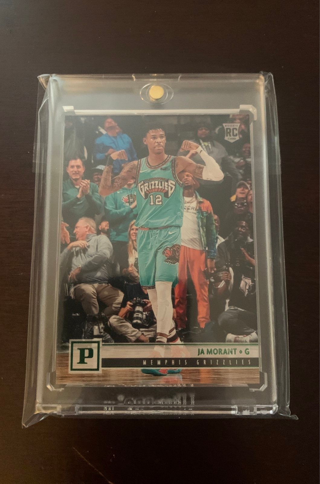 Ja Morant 2019 Chronicles Green Parallel Rookie Card #116 Young Dolph