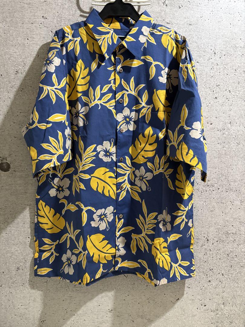 Brand New 90s Reinspooner Cotton Aloha Shirt, Size L