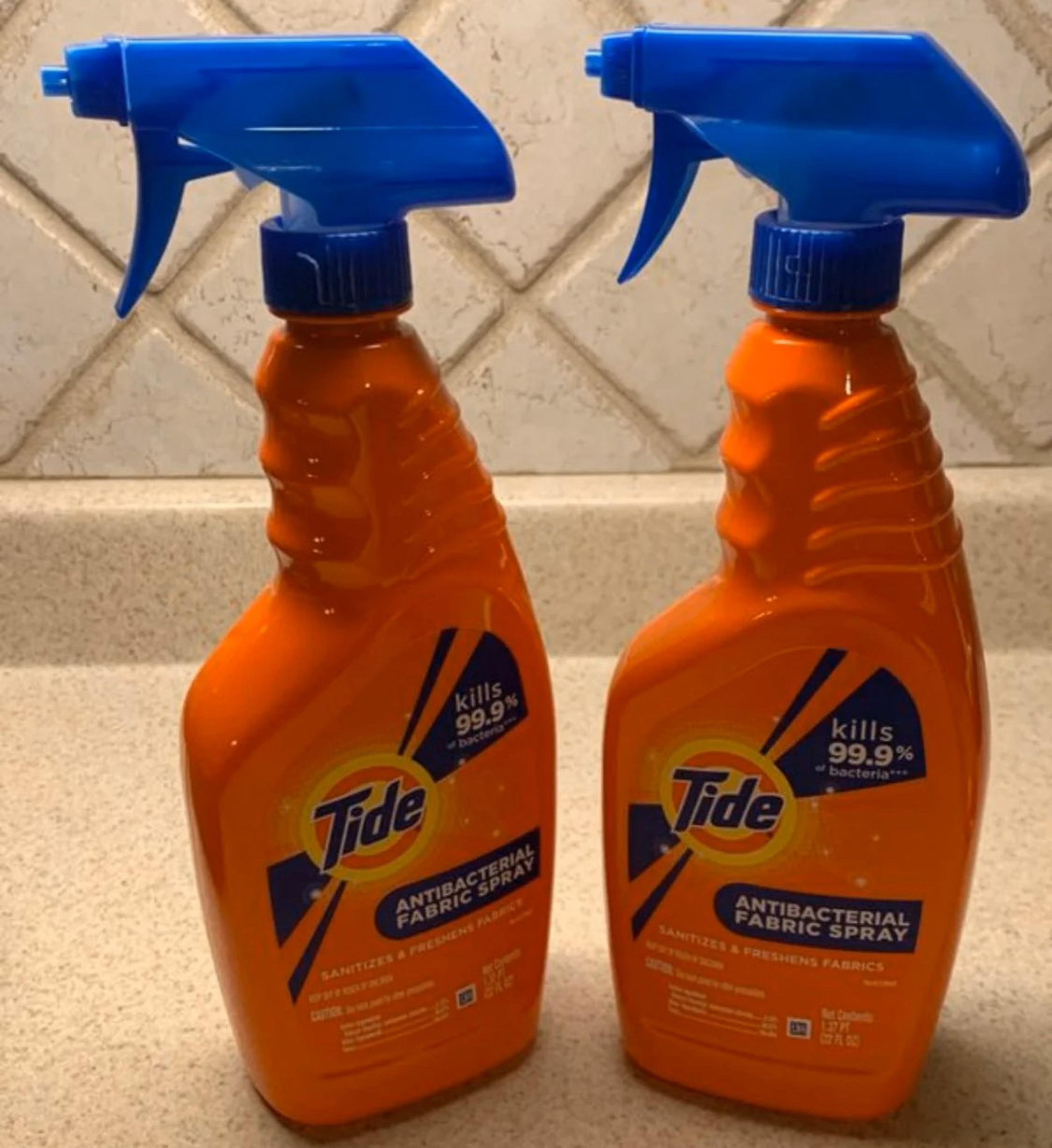 2-22oz Tide Anti-Bacterial Fabric Spray