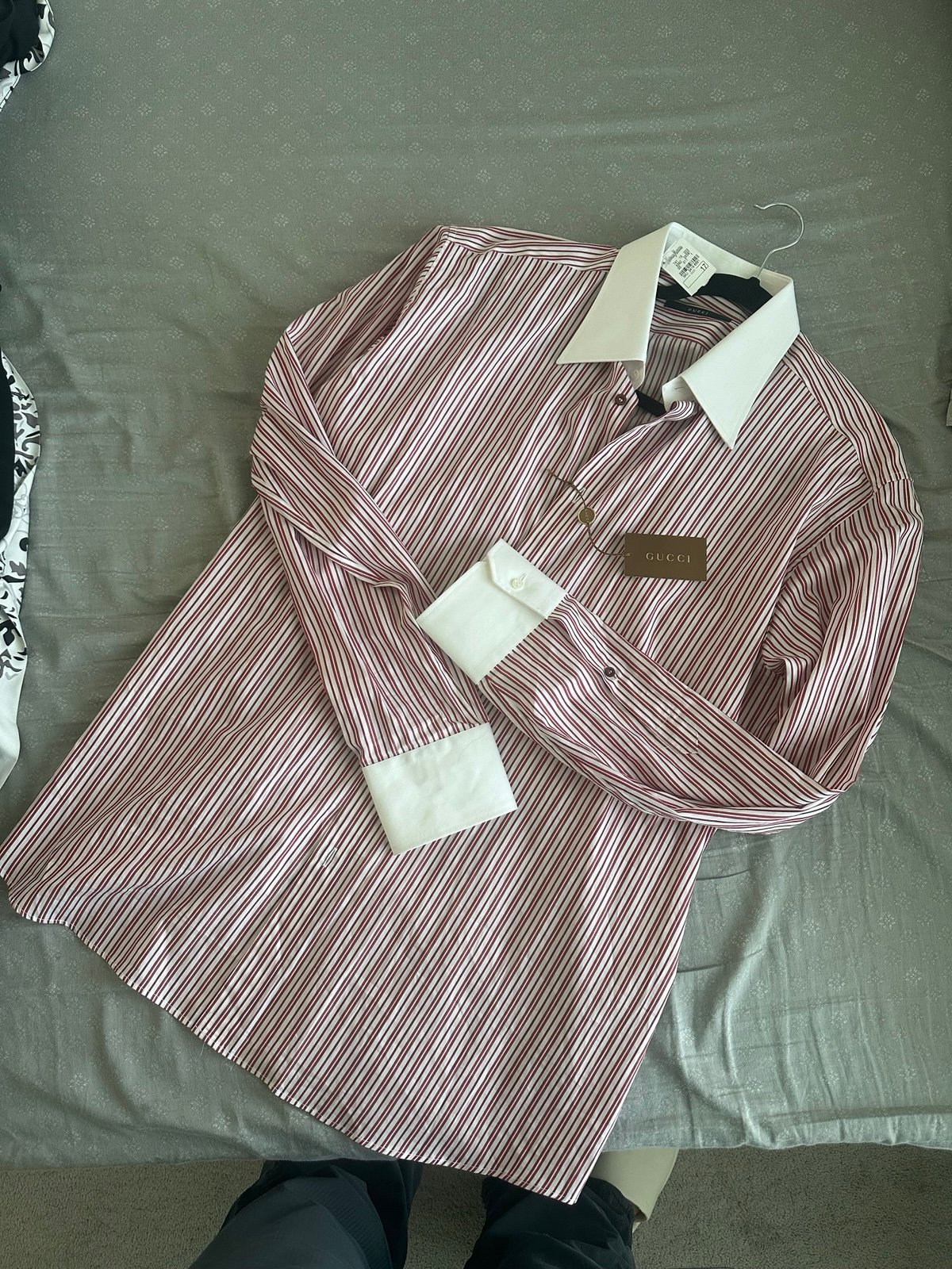 Brand new Gucci stripped shirt