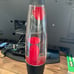 Red Lava Lamp Great condition room lighting