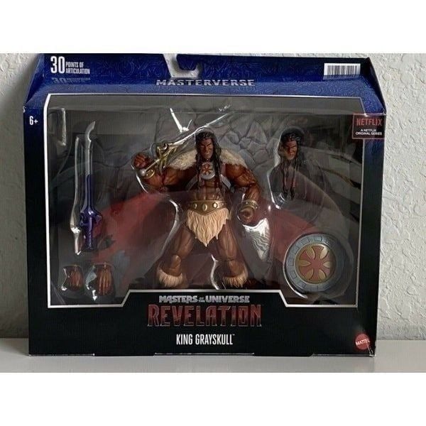 Masters Of The Universe Masterverse Revelation King Grayskull Action Figure MOTU