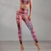 NWT Onzie Dream Tie Dye Graphic High Rise Midi Leggings in Medium Large