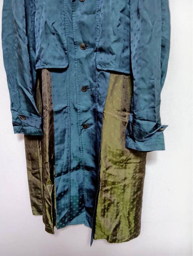 TOGA VIRILIS Jacquard Long Coat