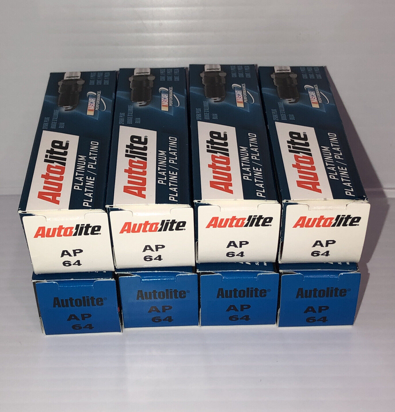 8 Autolite Spark Plug AP64 NOS